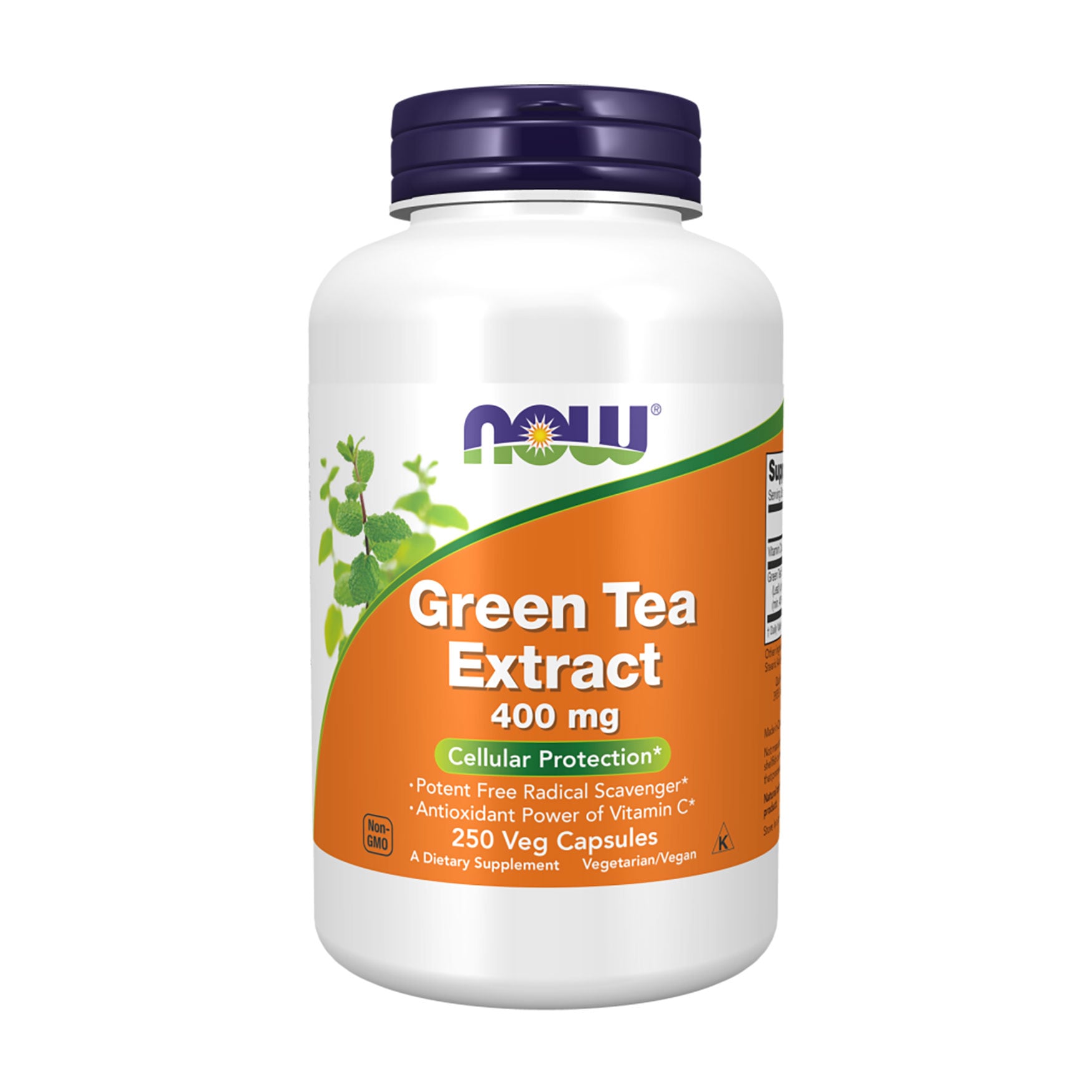 Екстракт зеленого чаю NOW Foods Green Tea Extract 400 мг, 250 капсул